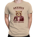 Anxious Depressed Raccoon Men's T-shirt