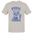 Cute Raccoon Drinking Men's T-shirt