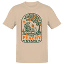 The Peachy State Skeleton Under Tree Men's T-shirt