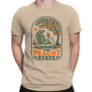 The Peachy State Skeleton Under Tree Men's T-shirt
