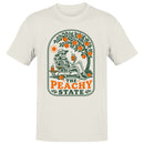 The Peachy State Skeleton Under Tree Men's T-shirt