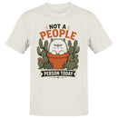 Not a People Person Today Cat Cactus Men's T-shirt