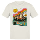 Good Vibes Cat Retro Art Men's T-shirt
