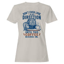 Don't Even Look In My Direction Cat Women's T-shirt