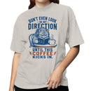 Don't Even Look In My Direction Cat Women's T-shirt
