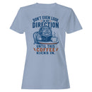 Don't Even Look In My Direction Cat Women's T-shirt