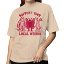 Support Your Local Weirdo Cryptids Women's T-shirt