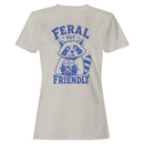 Cute Raccoon Drinking Women's T-shirt
