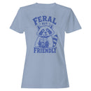 Cute Raccoon Drinking Women's T-shirt