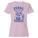 Cute Raccoon Drinking Women's T-shirt