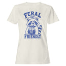 Cute Raccoon Drinking Women's T-shirt