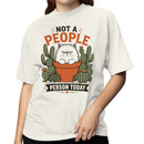 Not a People Person Today Cat Women's T-shirt