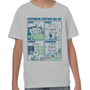 Overthinking Everything Cat Comic Youth T-shirt