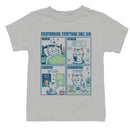 Overthinking Everything Cat Comic Youth T-shirt
