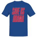 Save Us Obama Political Statement Men's T-shirt