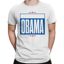 Obama Hope Change Stars Banner Men's T-shirt