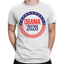 Obama 2028 Campaign Badge Men's T-shirt