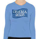 Obama 2028 Election Flag Women's Long Sleeve Shirt
