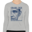 Obama 2028 Make America Respected Again Women's Top