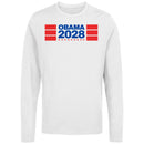 Obama 2028 Election Parody Women's Long Sleeve
