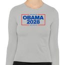 OBAMA 2028 Women's Long Sleeve T-Shirt