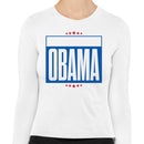 Obama Hope Change Progress Women's Long Sleeve Shirt