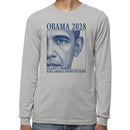 Obama 2028 Make America Respected Again Long Sleeve