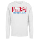 Obama 2028 Yes He Can Again Men's Long Sleeve Shirt