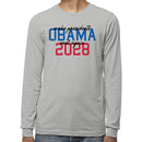 Obama 2028 Make America Cool Again Men's Long Sleeve Tee