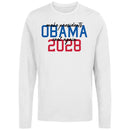 Obama 2028 Make America Cool Again Men's Long Sleeve Tee