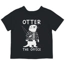 Otter The Office Funny Animal Pun Toddler T-shirt
