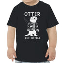 Otter The Office Funny Animal Pun Toddler T-shirt