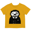 Hedgehog with Monocle Mustache Toddler T-shirt
