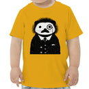 Hedgehog with Monocle Mustache Toddler T-shirt
