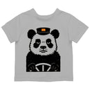 Panda Driving Conductor Hat Toddler T-shirt