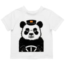 Panda Driving Conductor Hat Toddler T-shirt