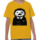 Hedgehog with Monocle Youth's T-shirt