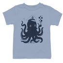 Nautical Octopus Captain Smoking Pipe Youth T-shirt