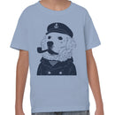 Sailor Dog with Pipe Youth's T-shirt
