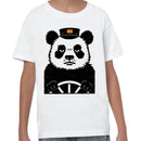 Youth's Panda Driving T-shirt with Conductor Hat