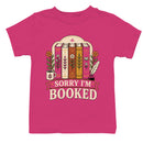 Sorry I’m Booked Book Lover Floral Youth T-shirt
