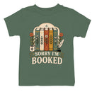 Sorry I’m Booked Book Lover Floral Youth T-shirt