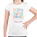 Reading Is My Super Power Youth's T-shirt