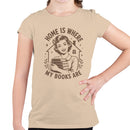 Home Is Where My Books Are Youth T-shirt