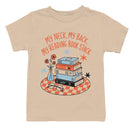 Youth's T-shirt: My Neck My Back My Reading Book Stack