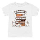 Read More Books, Pet More Cats Youth's T-shirt