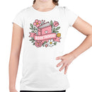 Booktrovert Floral Book Lover Youth T-shirt