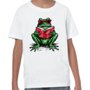 Reading Frog with Glasses Youth's T-shirt