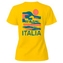 Italia Sunset Coastal Landscape Women's T-shirt