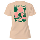Golf Days Retro Illustration Women's T-shirt